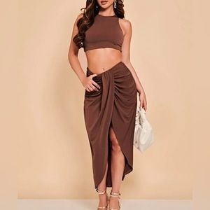 2-Piece Brown Skirt 🤎